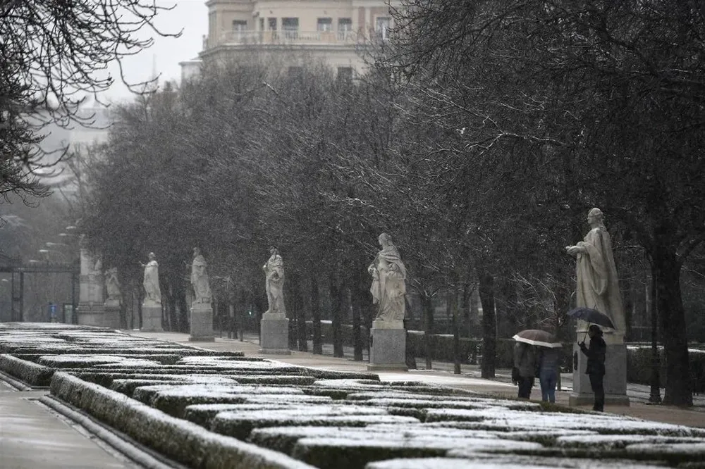 El parque del Retiro, en Madrid