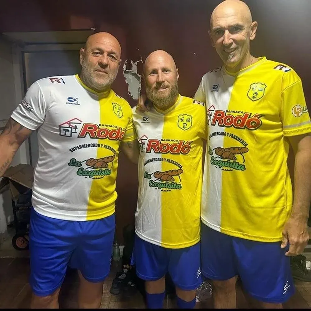 Fabián Césaro, Marcel Novick y Nicolás Rotundo