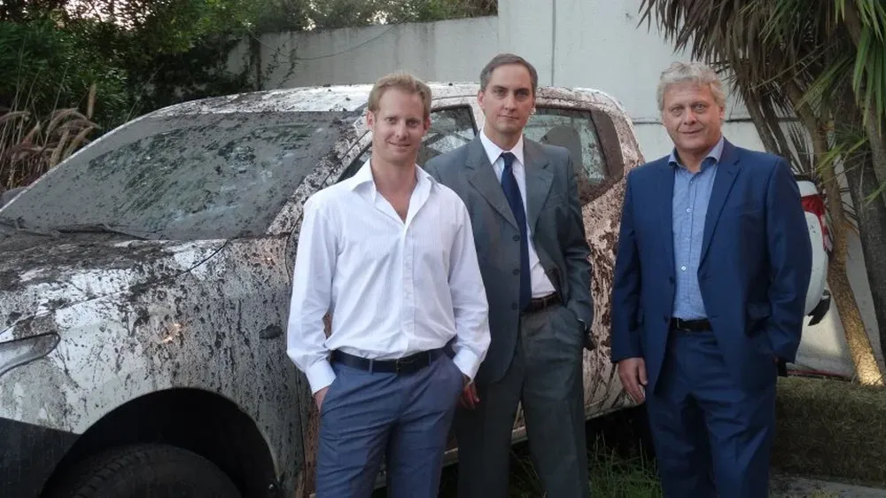 Richard Lempert, Federico Guarino y Alfredo Lempert