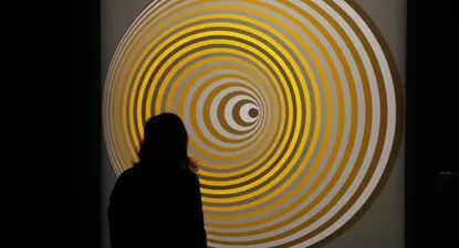 Las creaciones de Vasarely, el genio que pintó cientos de ilusiones ópticas