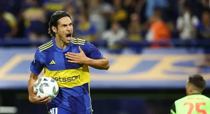 Cavani vuelve a jugar con Boca Juniors