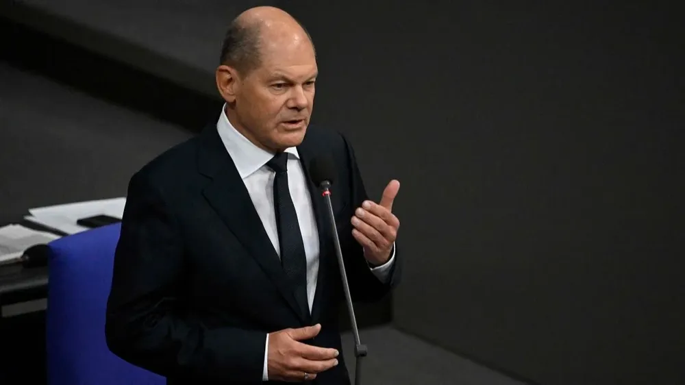 Olaf Scholz.