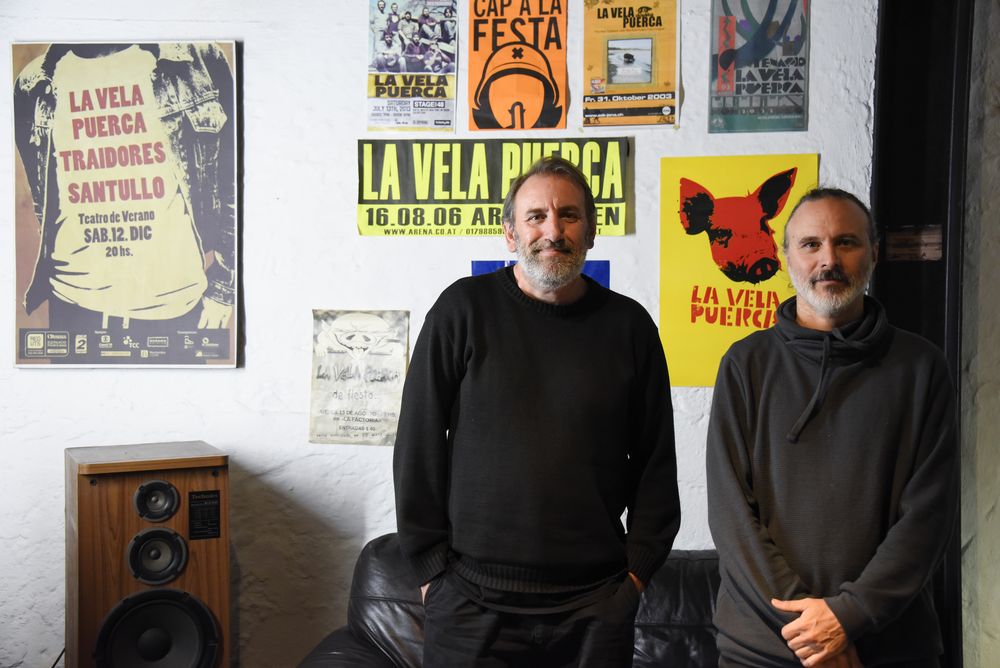 Alejandro Piccone y Sebastián Cebreiro de La Vela Puerca