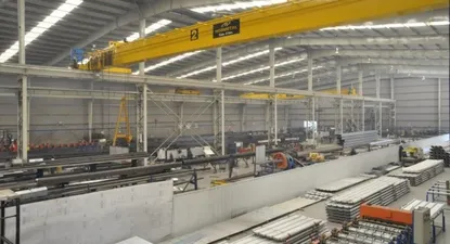 Interior de la planta de Hormetal Argentina