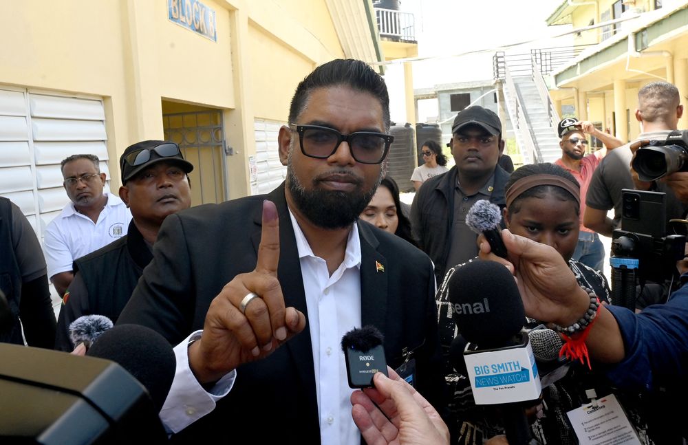 Presidente de Guyana, Irfaan Ali.&nbsp;