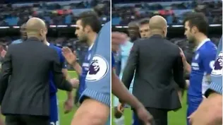 Guardiola pasa de largo ante Fabregas