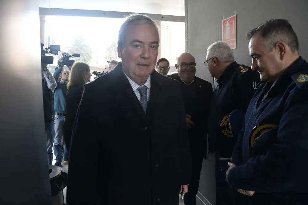 Foto de archivo. Luis Alberto Heber disertó este martes en un almuerzo de ADM