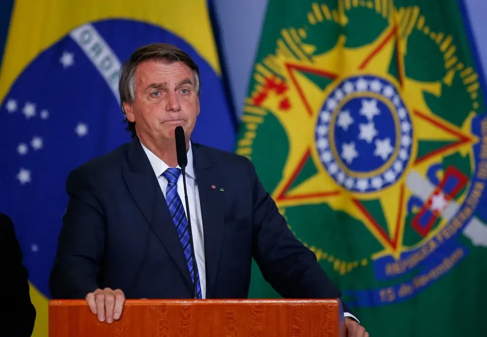 Jair Bolsonaro, presidente de Brasil