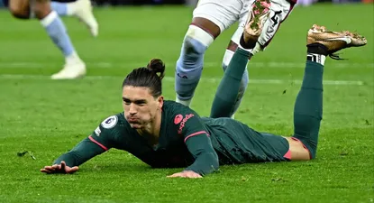 Darwin Núñez marró muchos goles ante Aston Villa