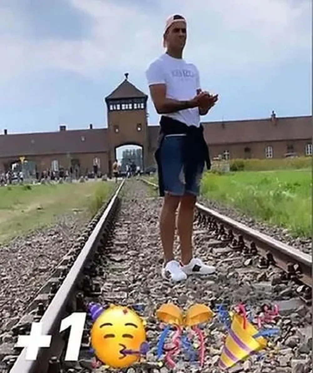 Esta es la foto que Rodrigo Salazar publicó en Instagram y luego eliminó