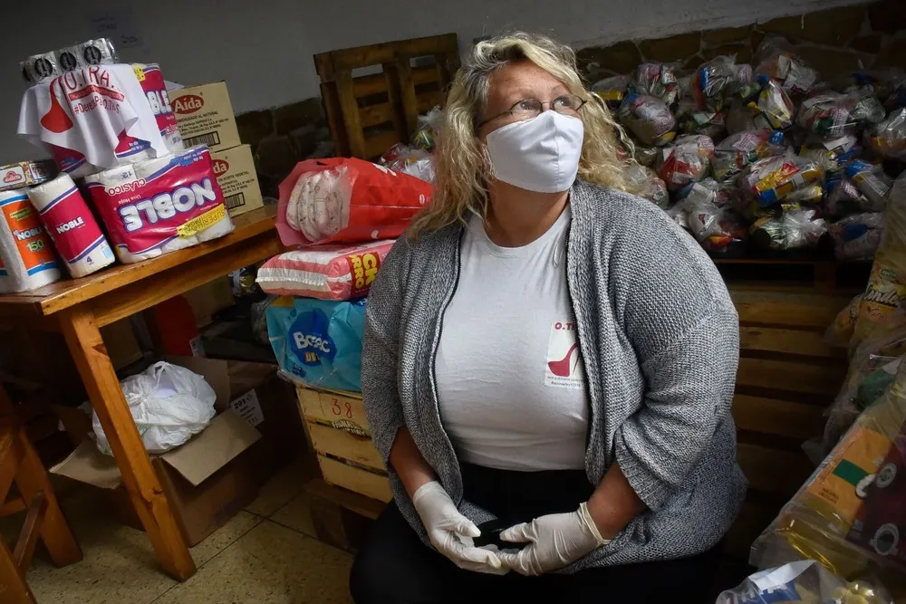 En las dos primeras semanas de entrega las trabajadoras sexuales de Otras recibieron 415 canastas