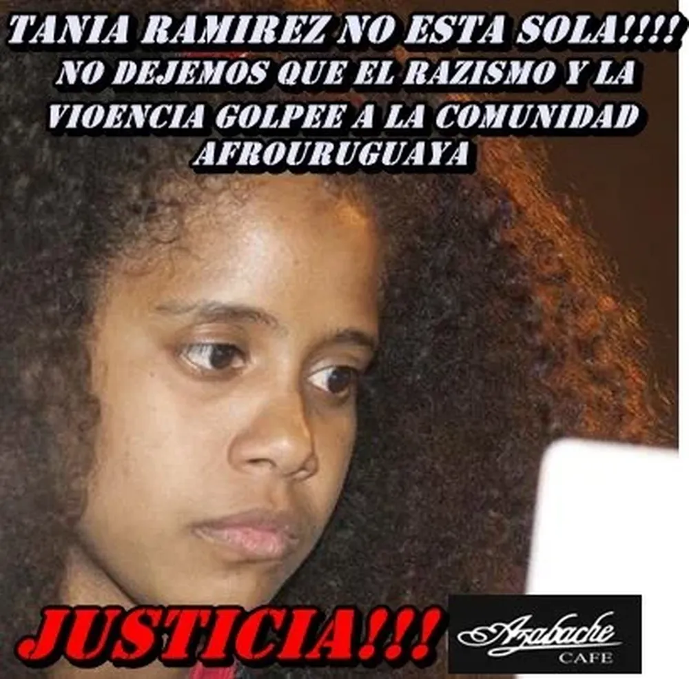 La foto de Tania Ramírez que circula en Facebook