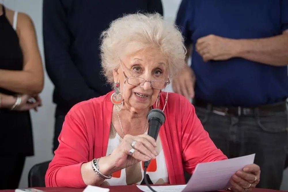 Estela de Carlotto, presidenta de Abuela de Plaza de Mayo