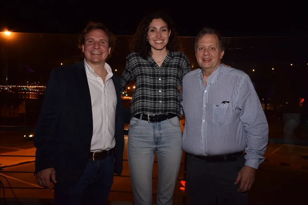 Joaquin Morixe, Agustina Sartori y Ariel Pfeffer