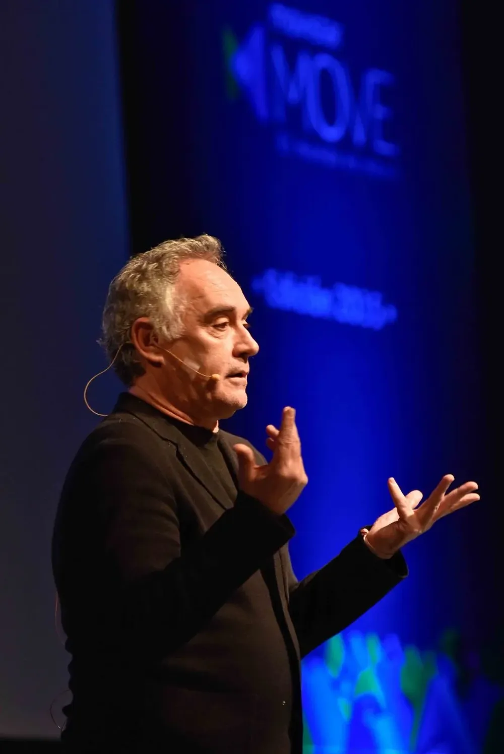 Ferran Adriá, un innovador en la cocina y catalogado como una de las personas más influyentes del mundo.