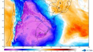 Metsul advierte por una muy potente masa de aire frío que se desplaza por Uruguay: ¿volverá a nevar?