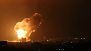 Explionesen Isfahan, donde hay una base militar de Irán.