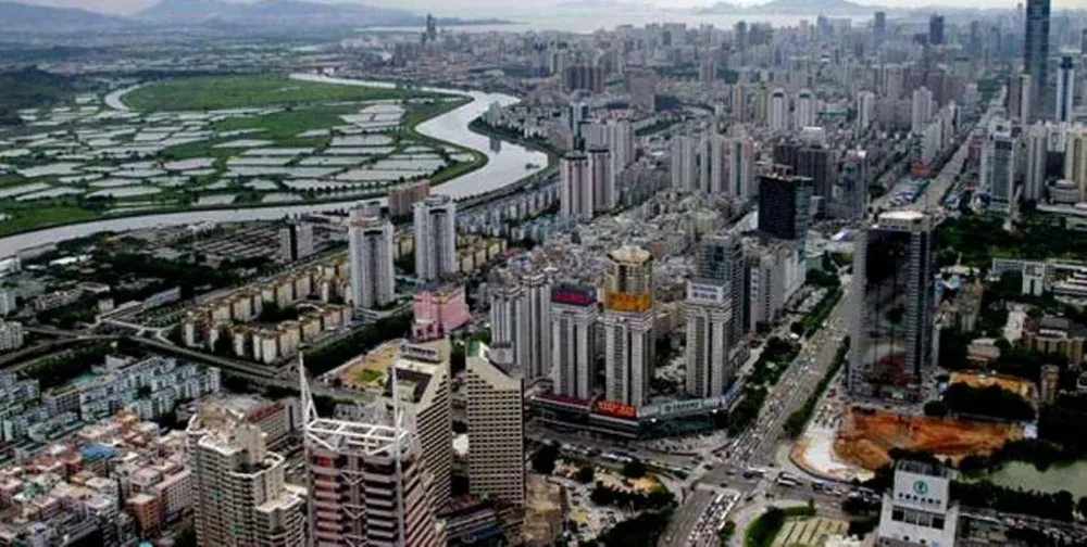 Vista de la ciudad de Shenzhen, la meca emprendedora de oriente