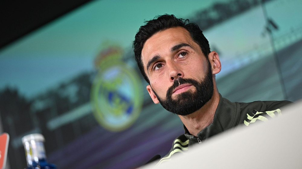 Álvaro Arbeloa, entrenador del Real Madrid.