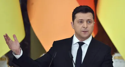 Volodimir Zelenski, presidente de Ucrania