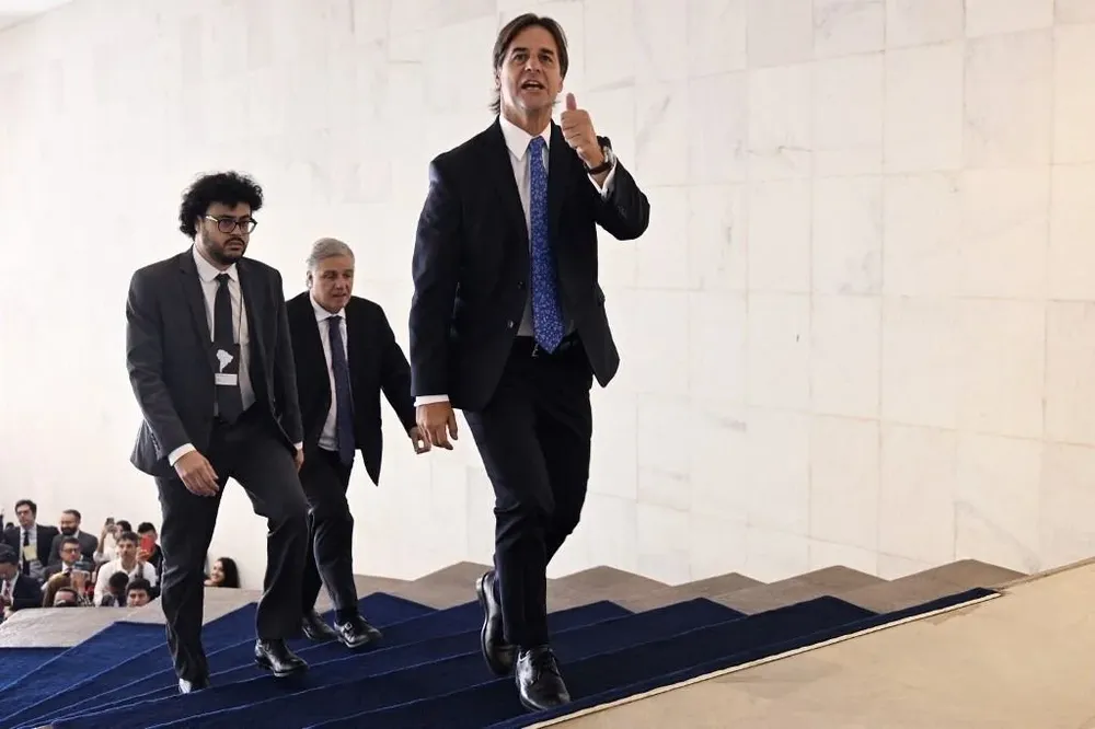 Lacalle Pou participó de cumbre de presidentes en Brasil