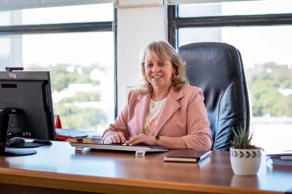 La presidenta de UTE, Silvia Emaldi.