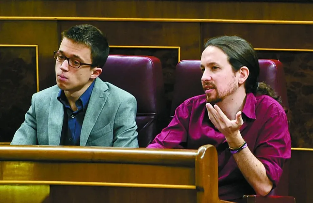 Pablo Iglesias y Errejón han querido restarle importancia al tema
