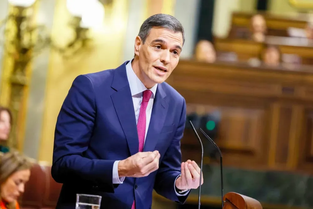 Presidente reelegido Pedro Sánchez.