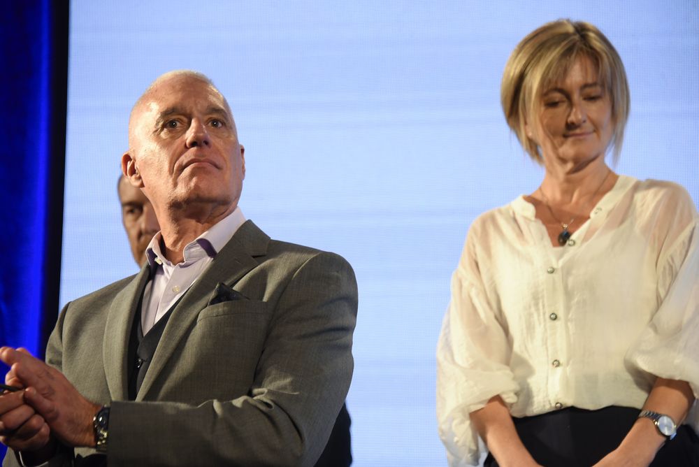 Carlos Negro y Gabriela Valverde, ministro y subsecretaria del Interior
