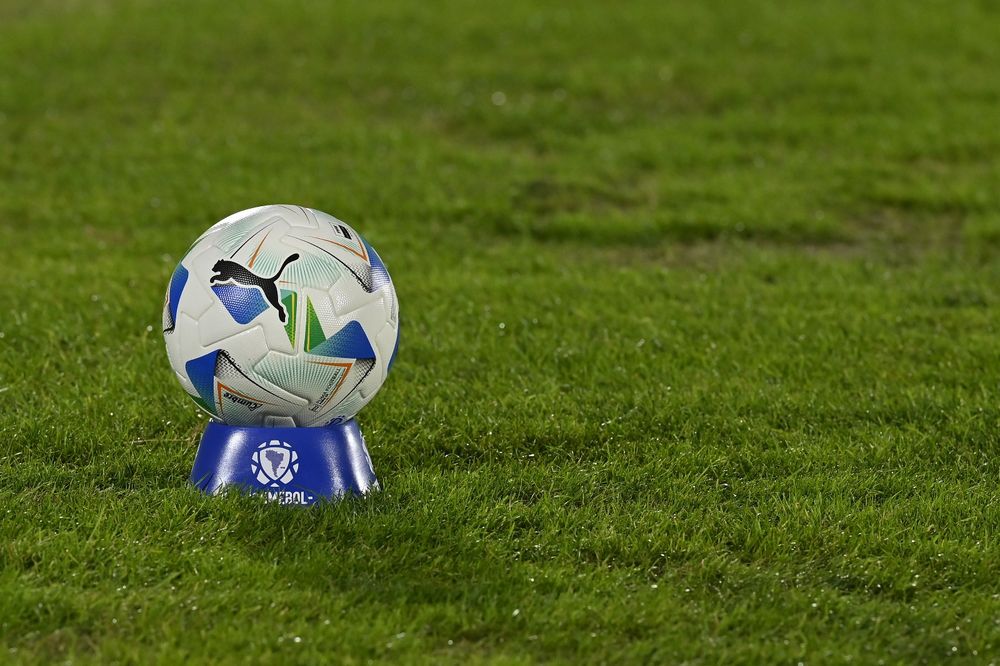 El soporte de balón de Conmebol El soporte de balón de Conmebol