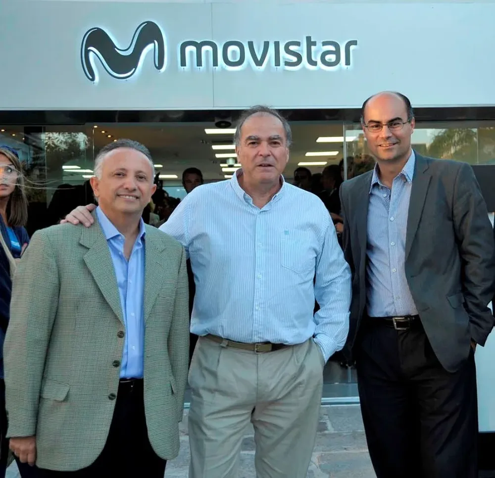 José Luis Luz, Pablo de Salterain y Fernando Leis