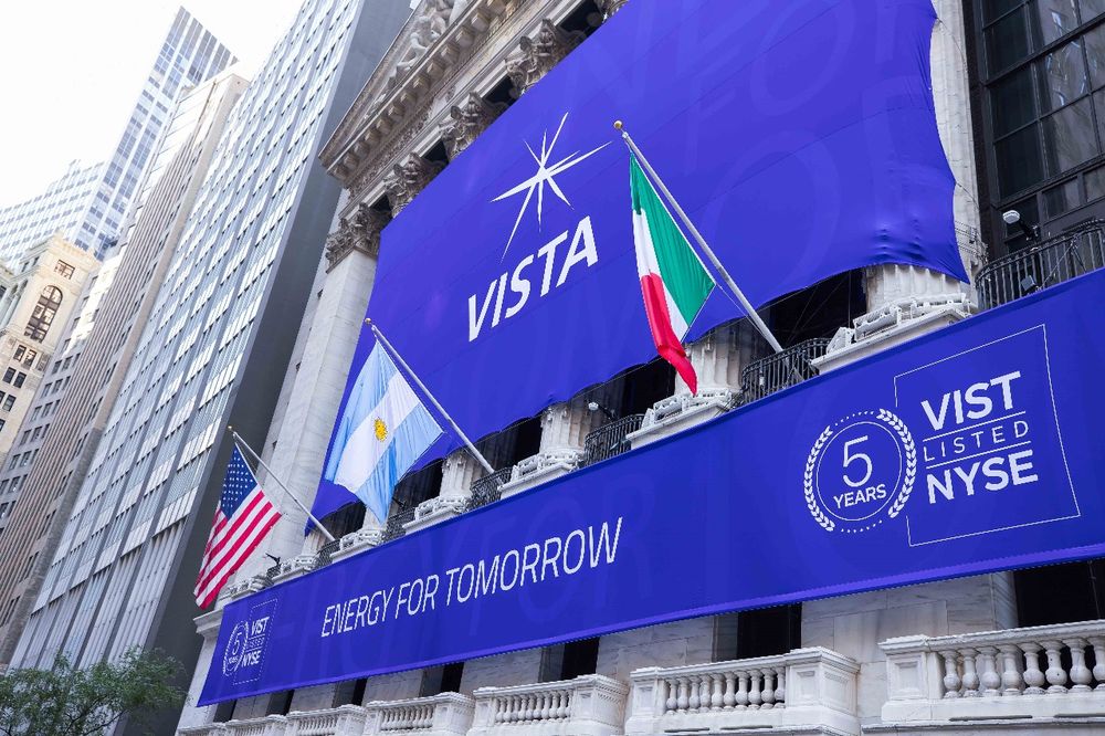 La acción de VISTA al cierre de esta nota ronda los 47 dólares y en el mercado proyectan que podría llegar a US$ 72