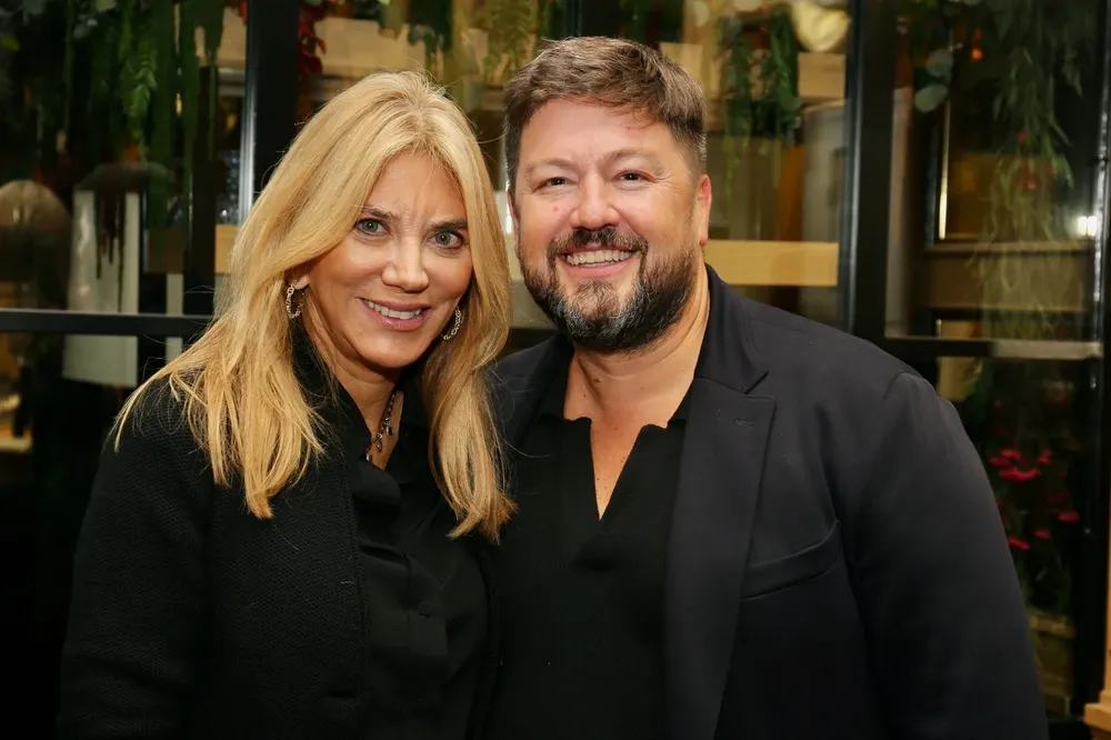 La empresaria y accionista de El Observador, Bettina Bulgheroni y el empresario Jorge Lucovski.