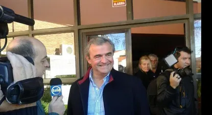 larranaga, entre besos y fotos