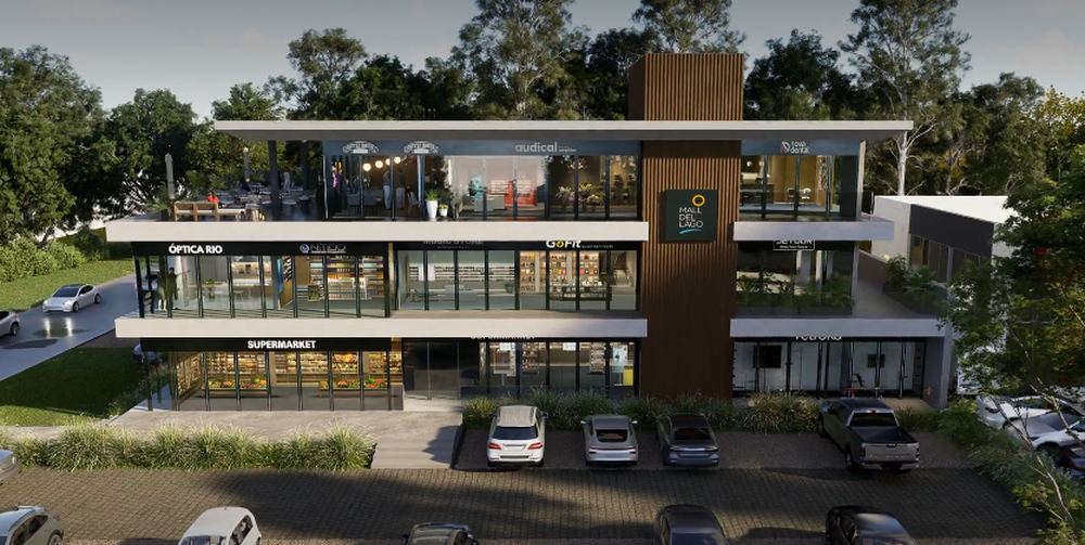 Nuevo shopping Mall del Lago en Ciudad de la Costa