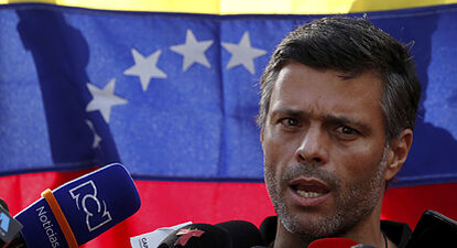 El opositor venezolano exiliado en España, Leopolo López.