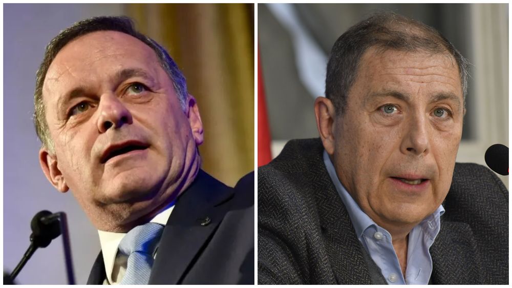 Álvaro Delgado y Gabriel Oddone