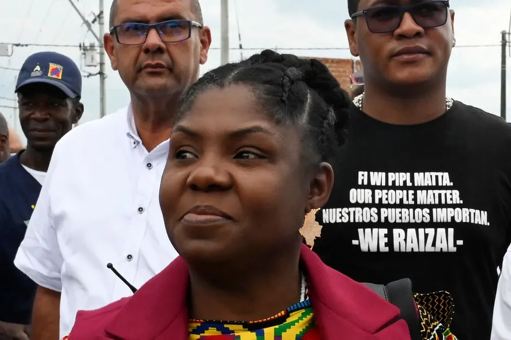 Francia Márquez, vicepresidenta de Colombia