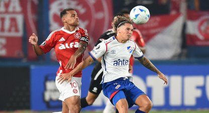 Alan Patrick y Luciano Boggio en Nacional vs Inter por Copa Libertadores en el Gran Parque Central