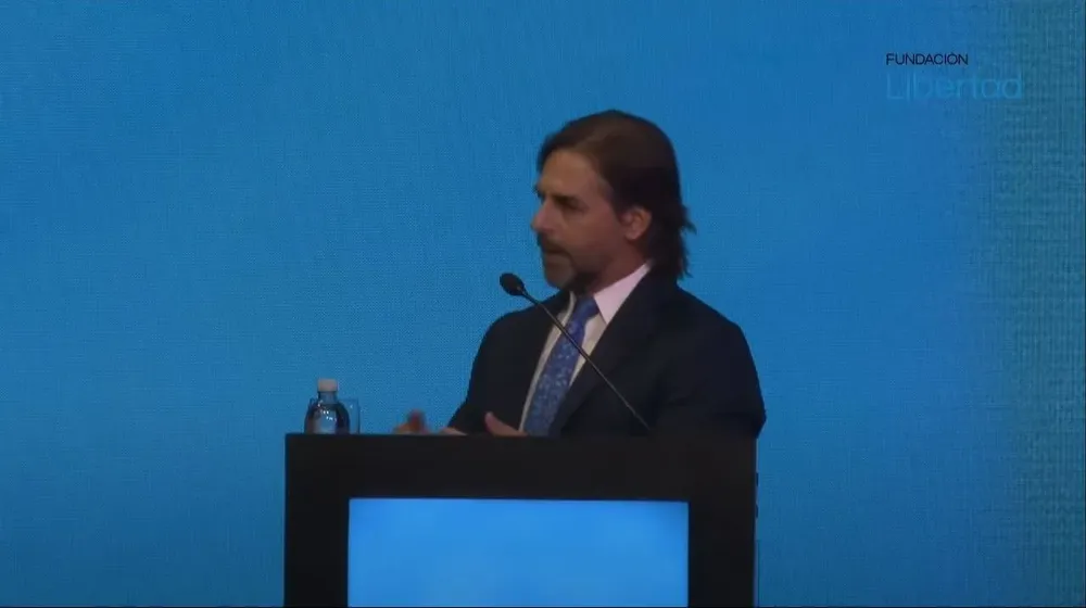 El presidente de la República, Luis Lacalle Pou.