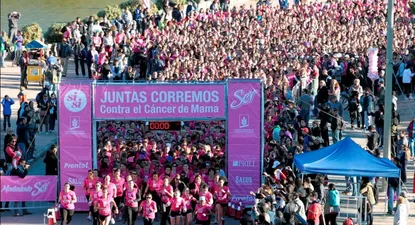 Danone lanzó la 1era carrera contra el cáncer de mama