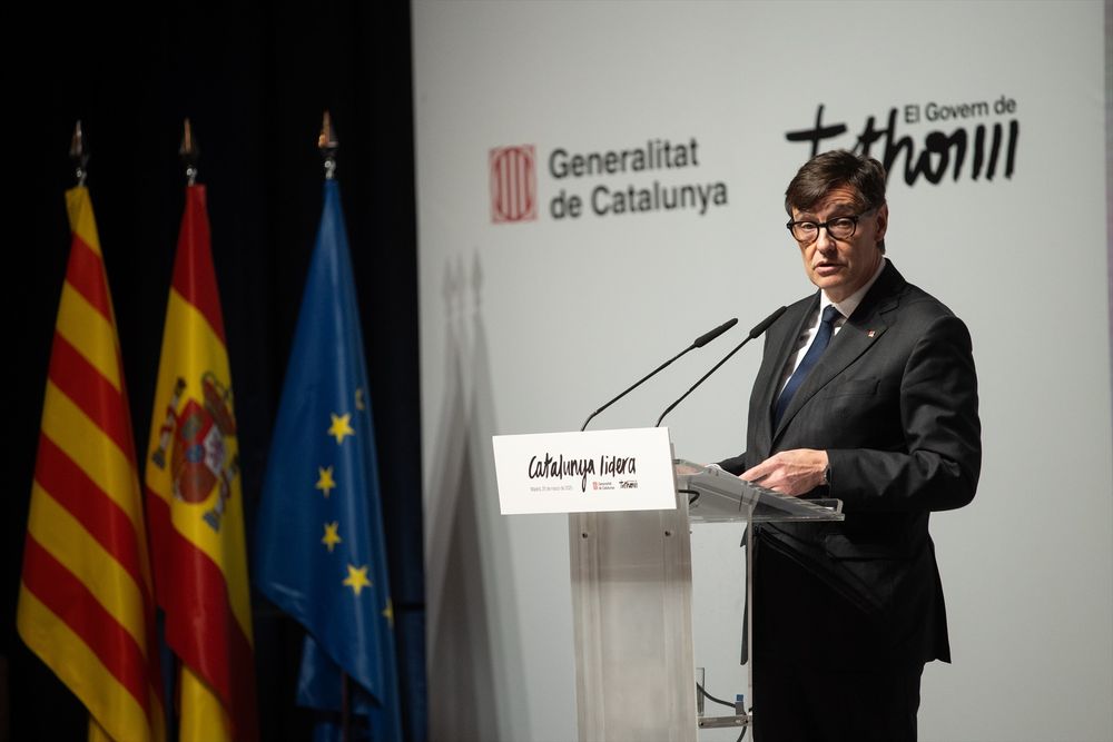 El presidente de la Comunidad de Cataluña; Salvador Illia. EUROPA PRESS