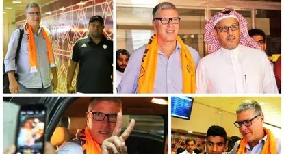 Así recibieron a Álvaro Gutiérrez en Al Shabab