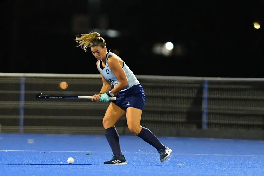 Teresa Viana, goleadora de Las Cimarronas