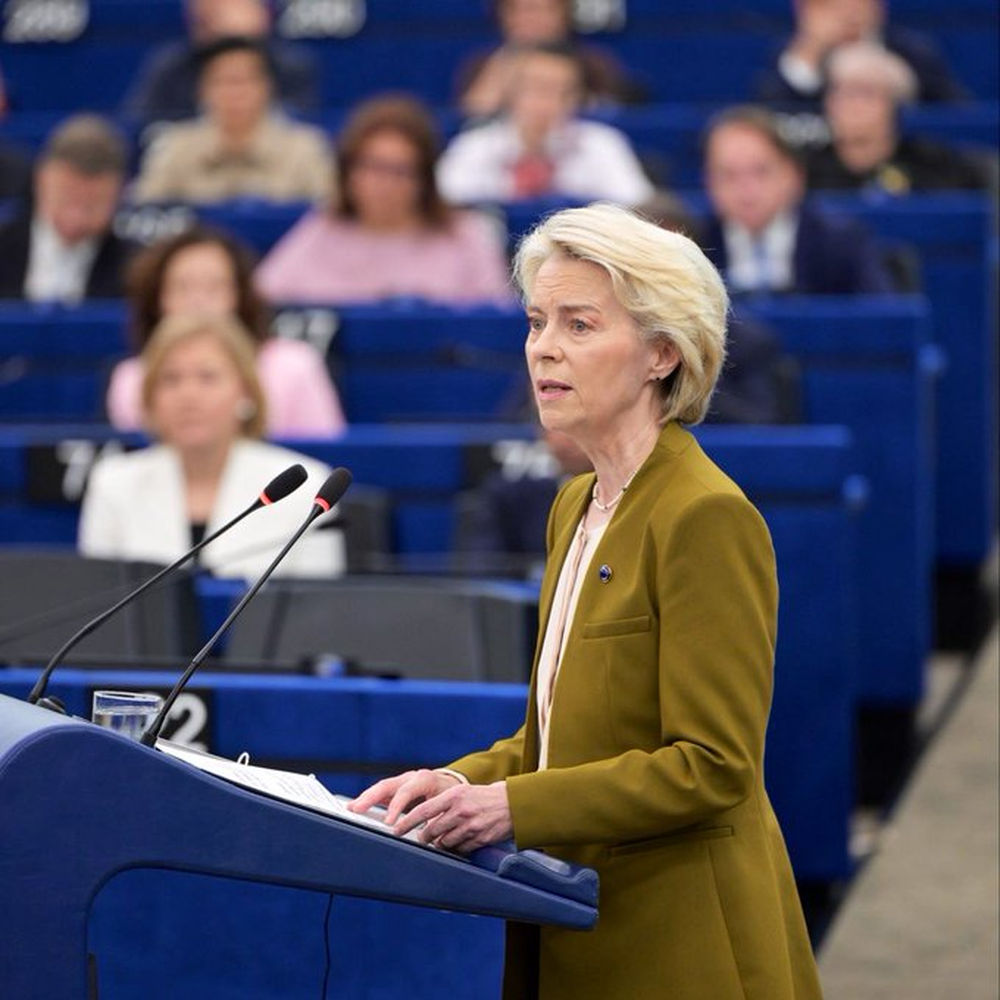 La presidenta de la Comisión Europea, Úrsula Von der Leyen.