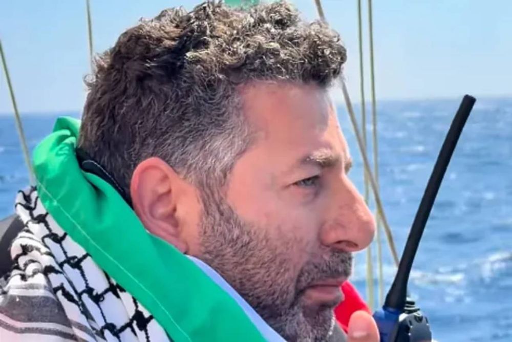 Activista español-gazatí Saif Abukeshek, detenido en Israel y acusado de vínculos con el grupo terrorista Hamás.