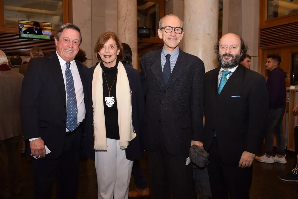 Gustavo Cristiani, Vera Heller, José Miguel Onaindia y Gustavo Amadeo