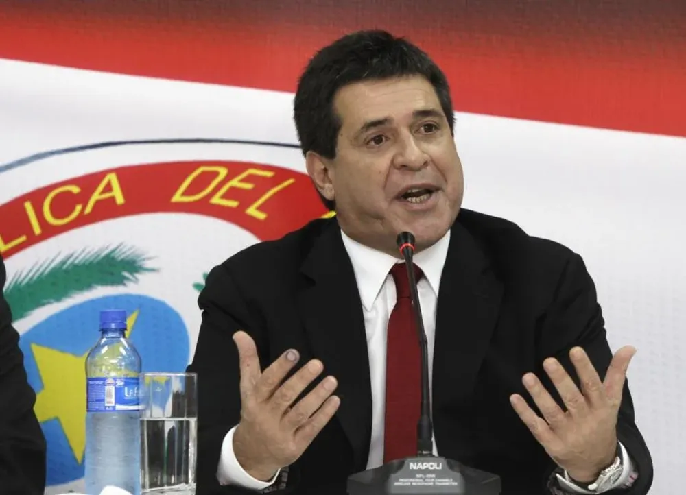 Horacio Cartes, expresidente de Paraguay