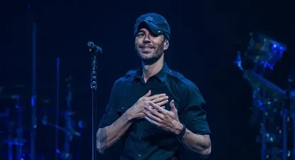 El cantante Enrique Iglesias.