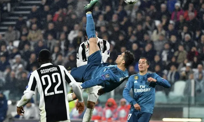 Juventus-Real Madrid: Cristiano Ronaldo anotó un gol de antología